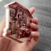 Kitchen Scene Fridge Magnet, 3D Relief Resin Refrigerator Decor — product photo 3