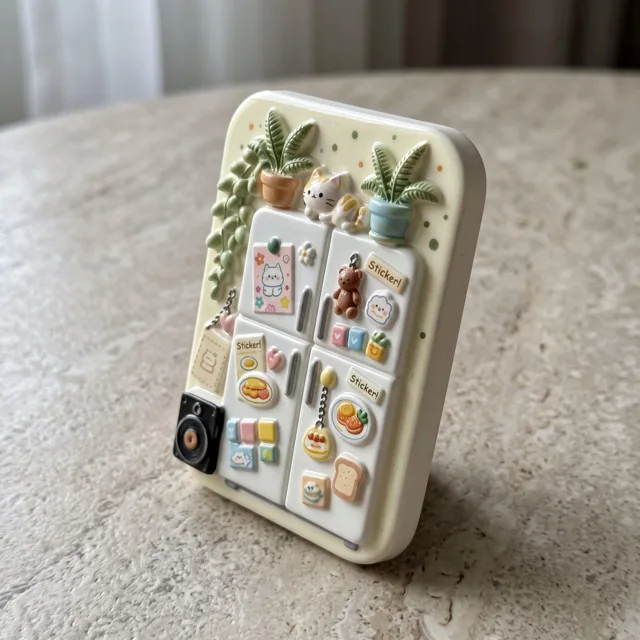 3D Resin Refrigerator Magnet, Mini Kitchen Scene Decor — product photo 8