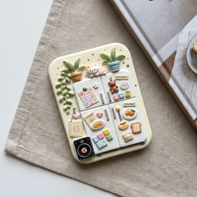 3D Resin Refrigerator Magnet, Mini Kitchen Scene Decor — product photo 6