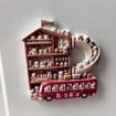 3D Cat Bus Fridge Magnet, Resin Miniature Shelf Scene Decor — product photo 2