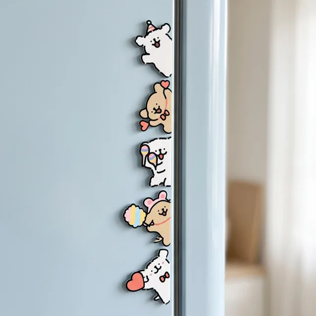 Playful Puppy Dog Fridge Magnet: Illustrated Kitchen Decor Accent — product photo 2