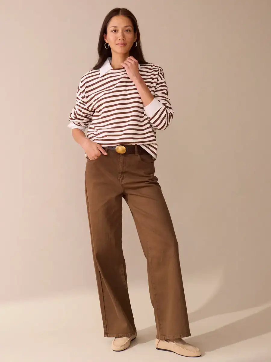 Jean Striped Tee