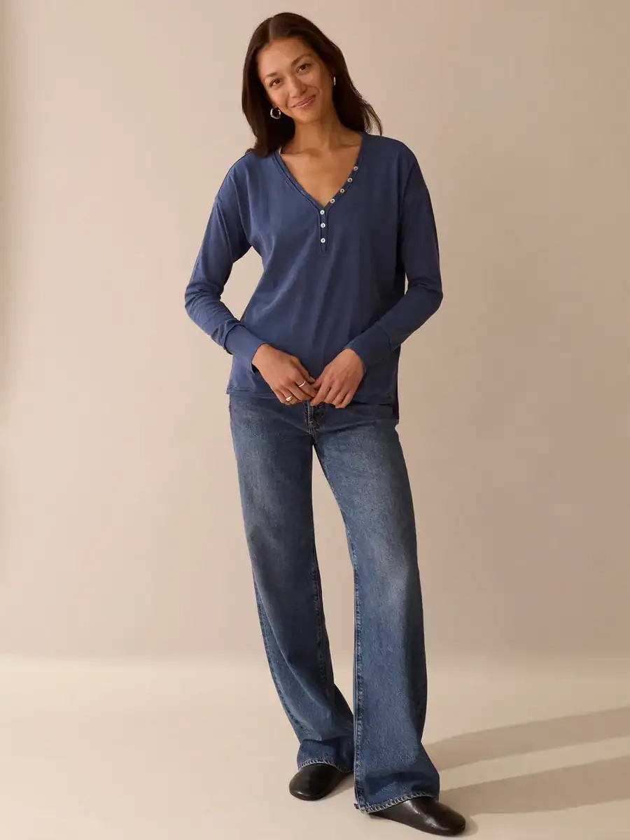 Washed Madison Henley