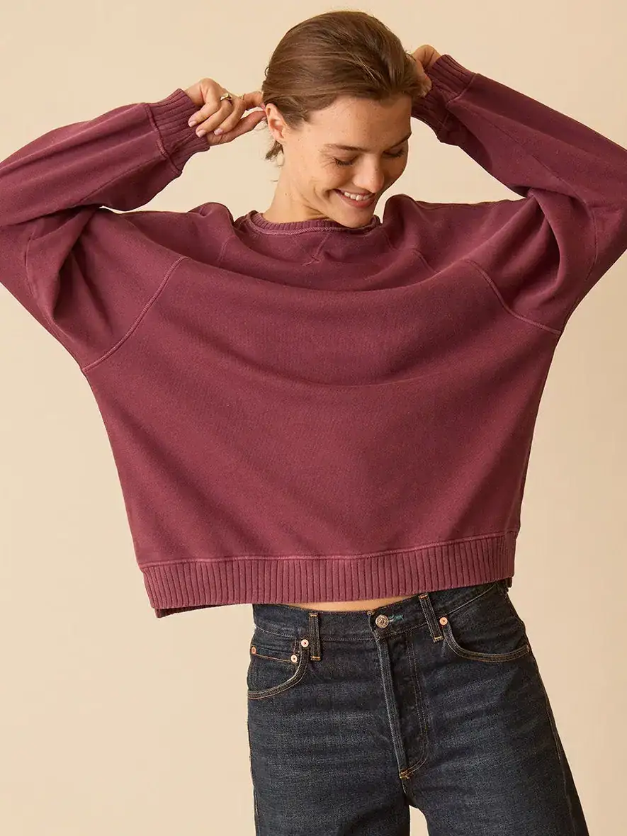 Washed Sawyer Sweatshirt.
